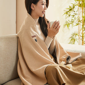 Wireless Heated Blanket Shawl