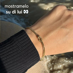 Bracciale Nodo d'amore a Distanza