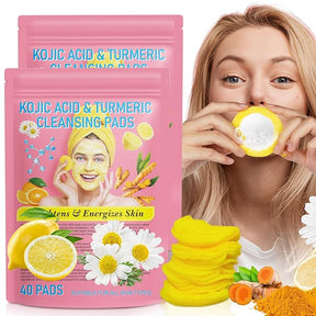 Kojic Acid and Turmeric Cleansing Pads