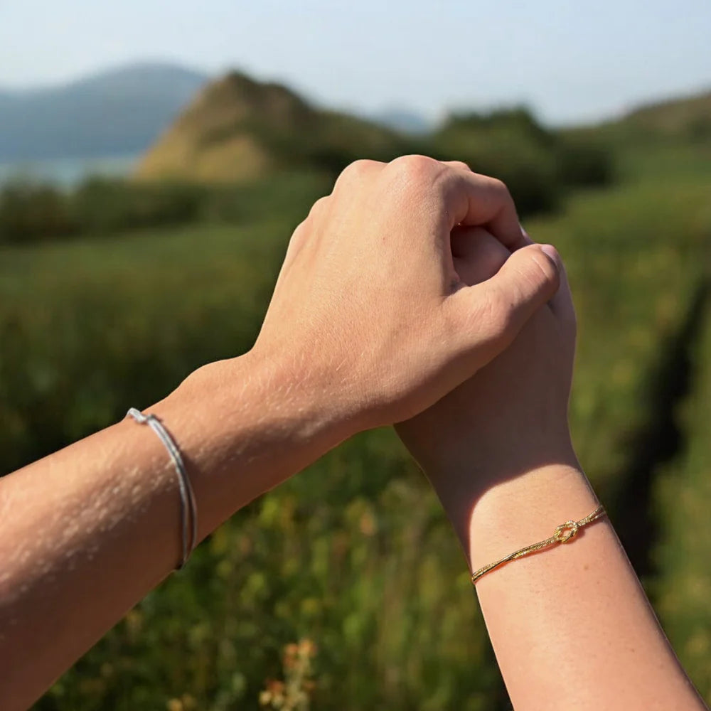 Bracciale Nodo d'amore a Distanza